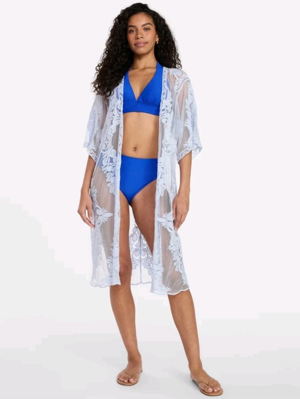 Time and Tru Women's Lace Coverup